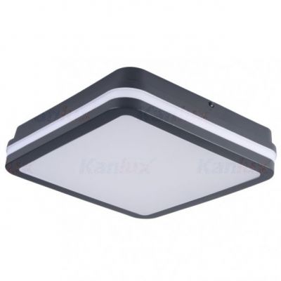 Plafoniera LED z czujnikiem ruchu 24W neutralna BENO 1920lm IP54 Grafitowy 33347 KANLUX (33347)